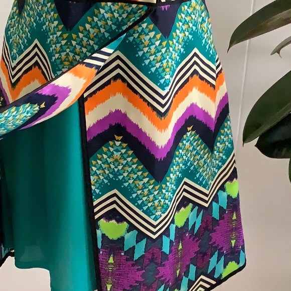 Bar III Multi-colored Sleeveless Dress Size Small - Picture 4 of 10